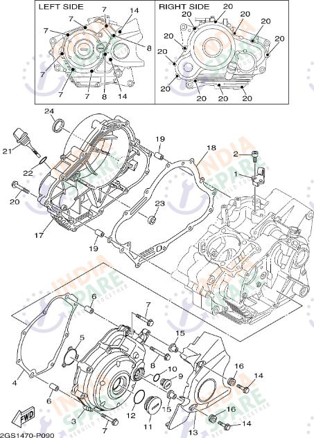 CRANKCASE COVER 1